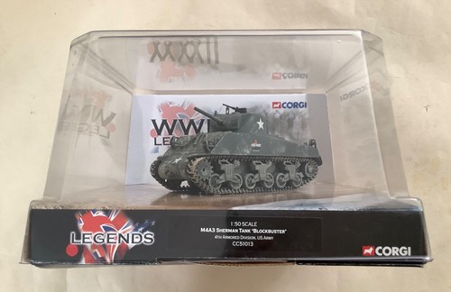 Corgi military m4a3 - military,