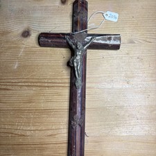 Antique Crucifix Hardwood