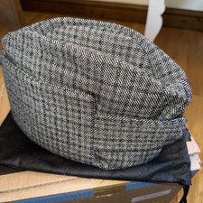 PRADA Wool Herringbone Trapper