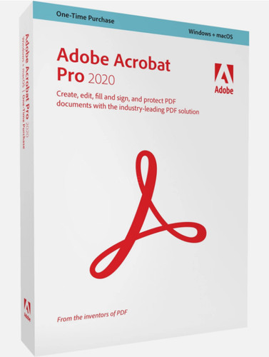 Adobe acrobat pro 2020 usb - adobe,