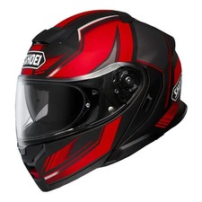 Shoei Neotec 3 Grasp TC-1 Matt Black Red Flip Up Motorcycle Helmet Medium