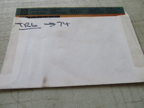 Triumph tr6 1974 parts - 1974,