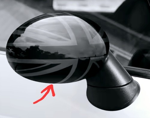 Wing mirror cover caps dark - wing,