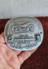 VINTAGE ENAMEL MOTORCYCLE