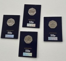 4 x 50p Dinosaur Coins