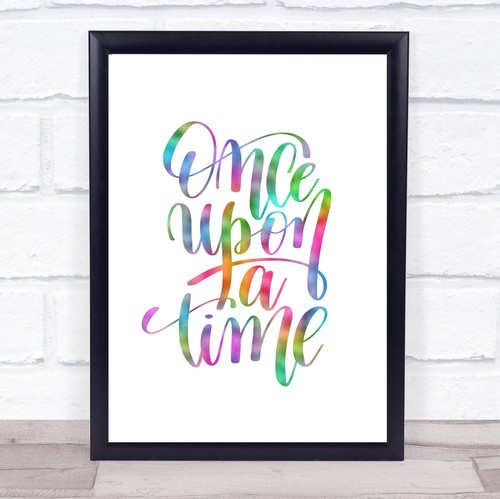 Once time rainbow - rainbow, quote