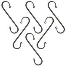 6 Large Wrought Iron 7½ inch