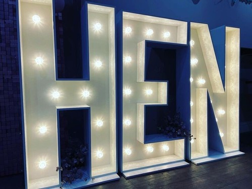 Led 4ft tall number - led,