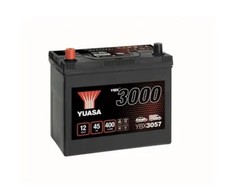 Car Battery YBX3057 Yuasa 049 400A 45Ah 238x129x225 SMF