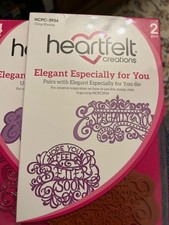Heartfelt Creations Elegant Especially for You Stamp snd Die Set