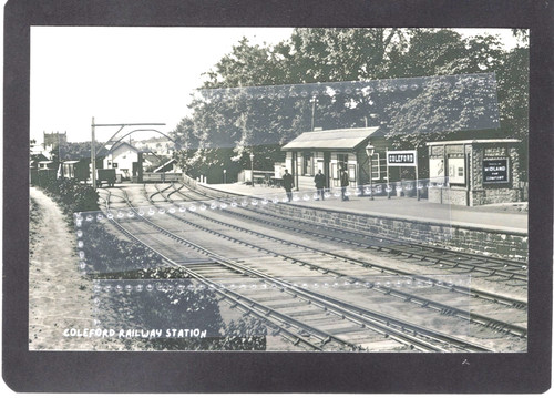 Coleford railway station - railway,
