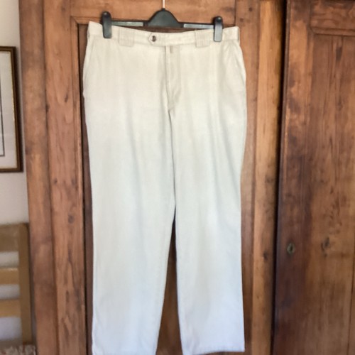 Meyer trousers mens beige - meyer,