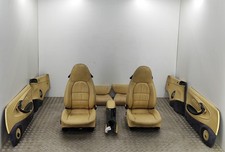 PORSCHE 911 Cabrio 996 Interior Seats W/ Door Cards Kit 99655507113 RHD 2005
