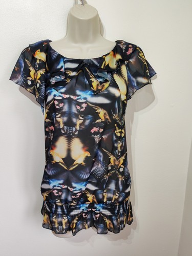 Ted baker black bird - ted, print
