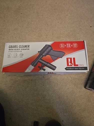 Aquarium gravel cleaner with - gravel,