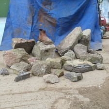 Rustic garden Rocks Rockery Stones Large and Medium and Small 