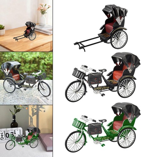 Miniature alloy rickshaw