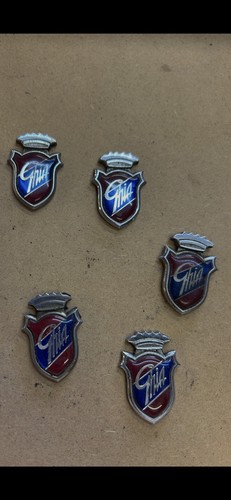 Metal enamel ford ghia badge - ford,