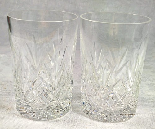Vintage cut crystal whisky - cut,
