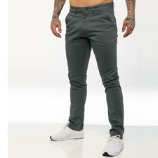 Enzo Mens Chino Trousers Slim