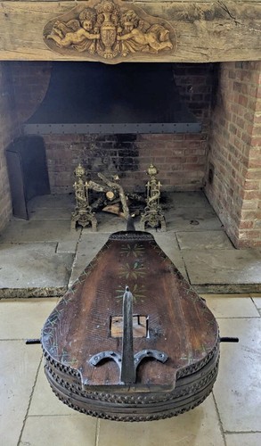 Antique blacksmiths bellows - antique,