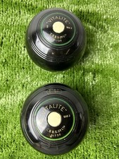 Pair Vitalite Bowls Size 5 Bias 3 C.B.B.S.Co Ltd D1730 B.I.B.C X 97 Vintage