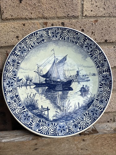 Antique vintage delft blauw - antique, /