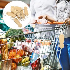 12 Pcs Shopping Trolley Tokens