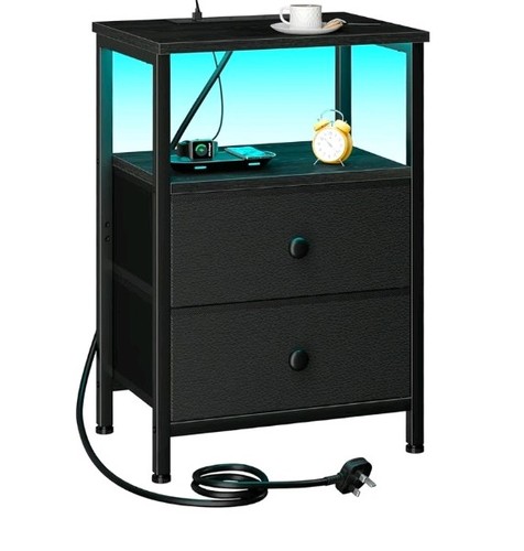 Loakerel bedside table - bedside,