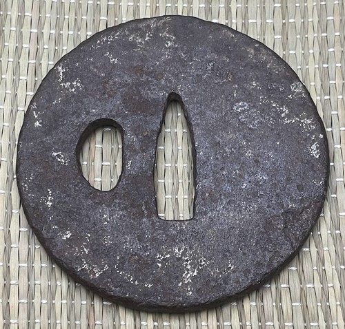 Japanese tsuba sword guard - sword,