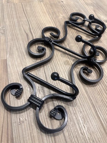 Gothic wrought iron wall - gothic,