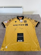 Rare Wrexham AFC hand signed
