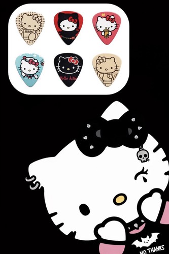 Hello kitty guitar picks - kitty, |