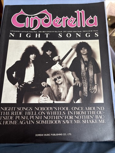 Cinderella night songs guitar - cinderella,