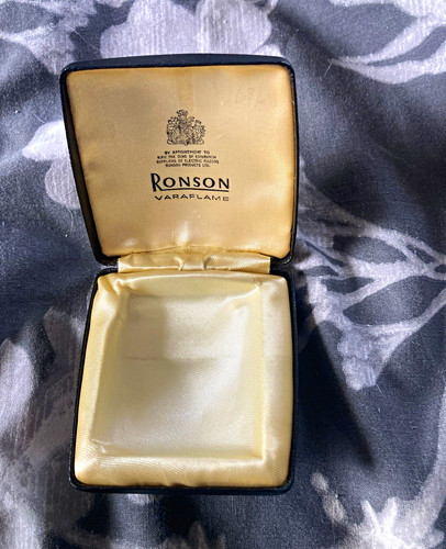 Ronson varaflame metal - metal, lighter