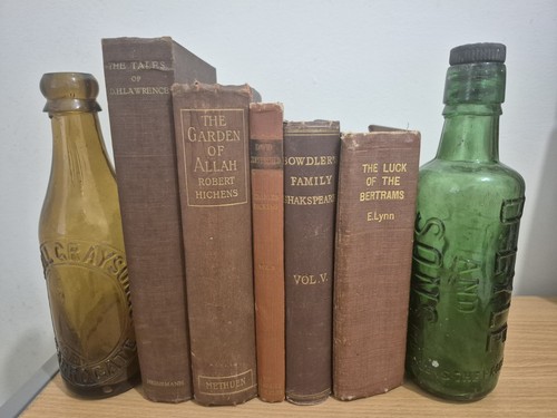Old books for decoration - old,