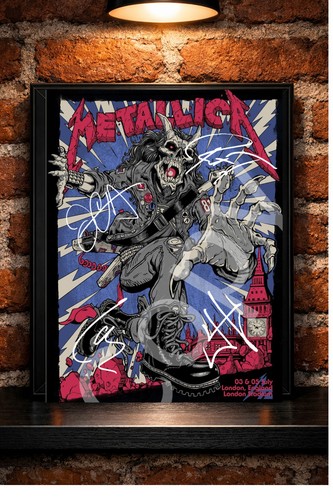 Metallica 2026 tour poster - 2026,
