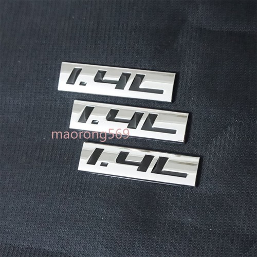 Silver chrome black 4l - silver, 1.4l