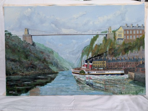 Signed original oil - original, painting