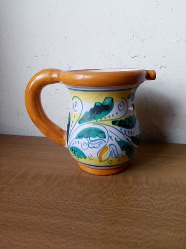 Vintage pottery puzzle - vintage, jug