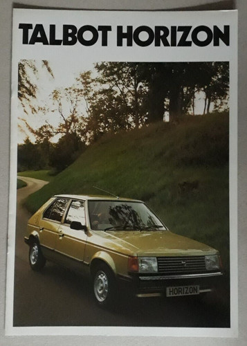 Talbot horizon range brochure - horizon,
