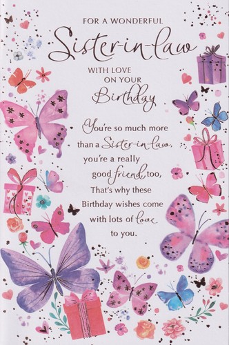 Sister law birthday - in,