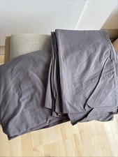 NEXT dark Grey Double Duvet Set