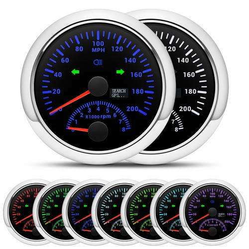 85mm gps speedometer gauge - 85mm,