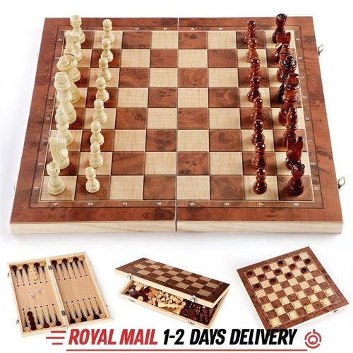 39cm large chess wooden - 39cm,