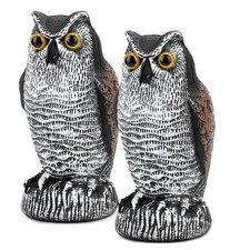 1/2 Owl Decoy Statue Protect