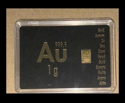 24ct gold bar - 24ct, 999.9