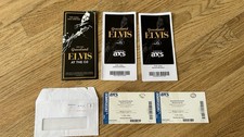 Elvis Presley At The O2 Direct From Graceland Memorabilia Plus Tickets