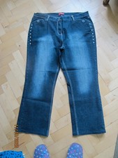 Dark grey/black jeans with stud design by R&B - size 22