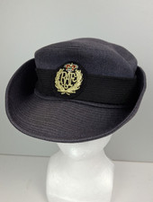 Genuine RAF Airwoman WRAF Dress Hat / Cap with Badge